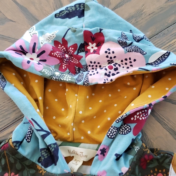 Matilda Jane Floral Wander With Love Hooded Vest - Picture 6 of 9